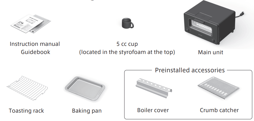 BALMUDA K01M-WC Steam Oven Toaster-1