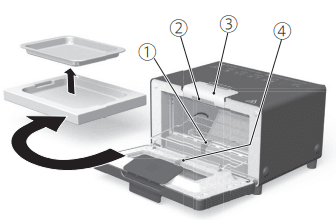 BALMUDA K01M-WC Steam Oven Toaster-3