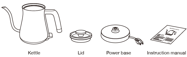 BALMUDA K02H-BK Electric Gooseneck Kettle-1