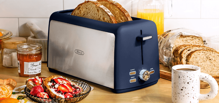 BELLA 4 Slice Long Slot Toaster Instruction Manual BELLA 4 Slice Long Slot Toaster-featured