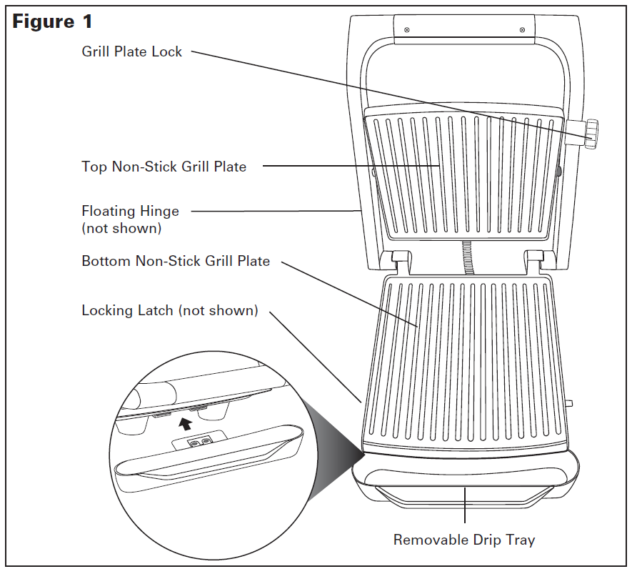 BELLA Panini Press Sandwich Maker 1