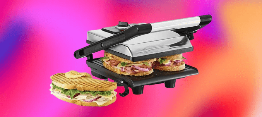 BELLA Panini Press Sandwich Maker-featured