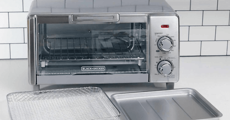 BLACK DECKER TO1787SS 4-Slice Air Fry Toaster Oven-featured