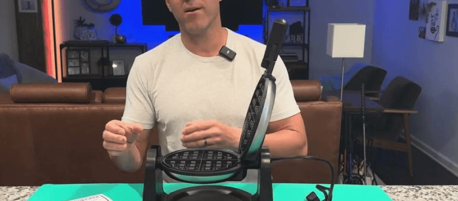 BLACK DECKER WM1404S Flip Waffle Maker-featured