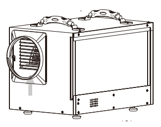 BaseAire AirWerx55 Basement Crawl Space Dehumidifier User Manual-5