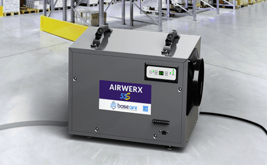 BaseAire AirWerx55 Basement Crawl Space Dehumidifier User Manual-feat