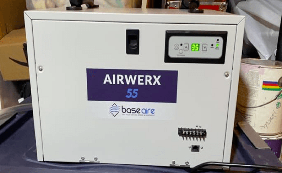 BaseAire AirWerx90X Energy Star Dehumidifier User Manual-FEAT