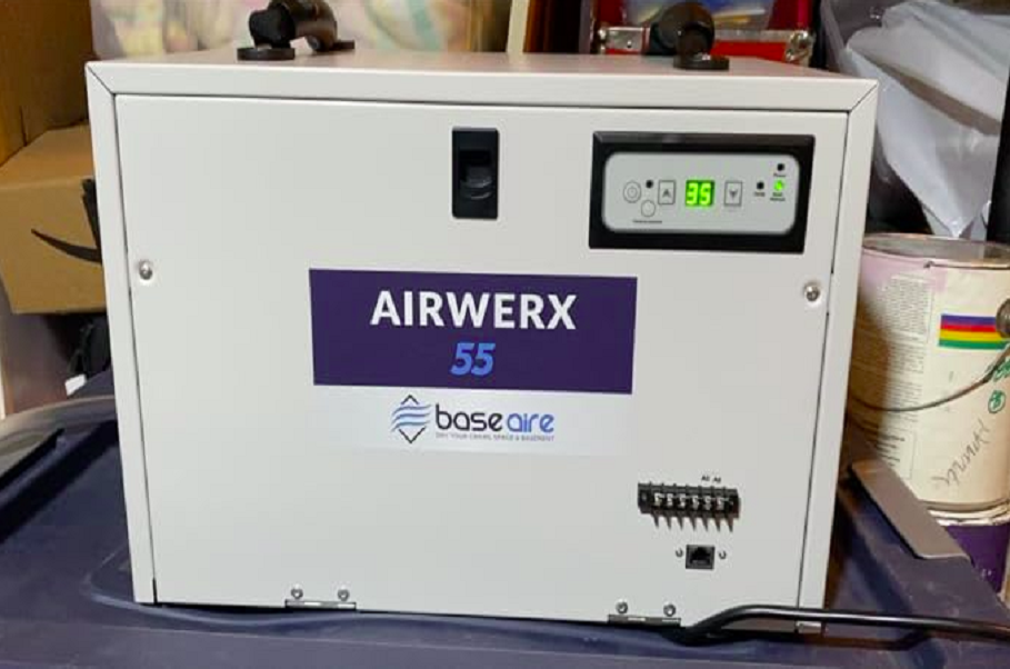 BaseAire AirWerx90X Energy Star Dehumidifier User Manual