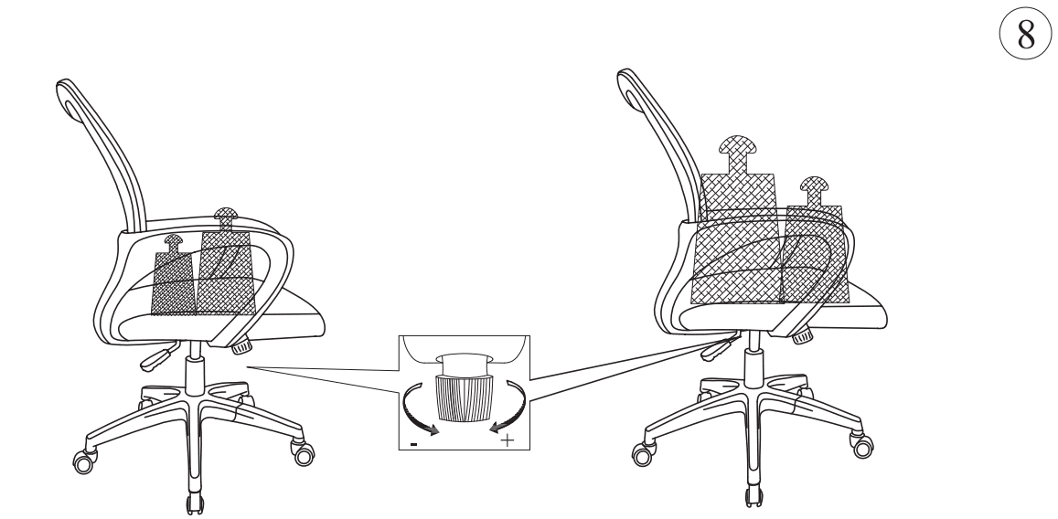 BestOffice Home Office Chair Ergonomic Desk Chair Assembly-10