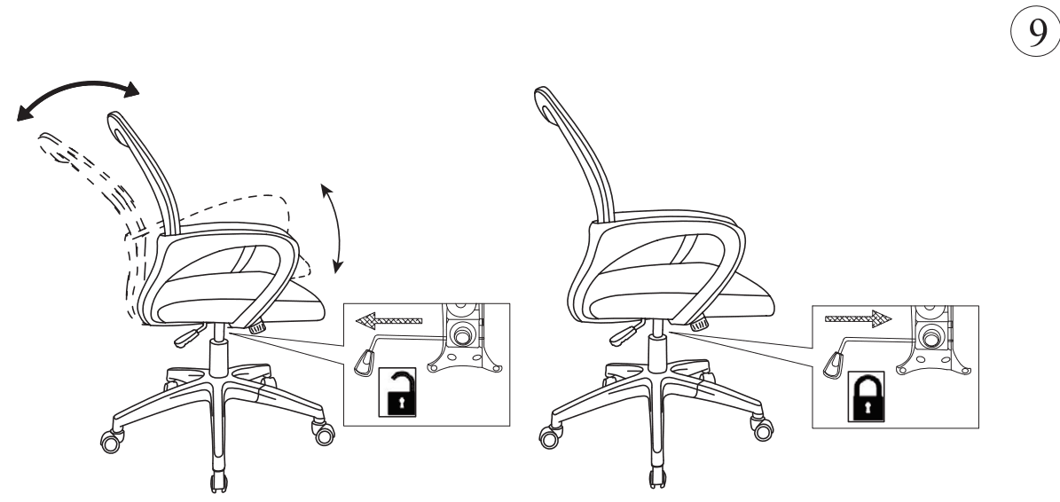 BestOffice Home Office Chair Ergonomic Desk Chair Assembly-11