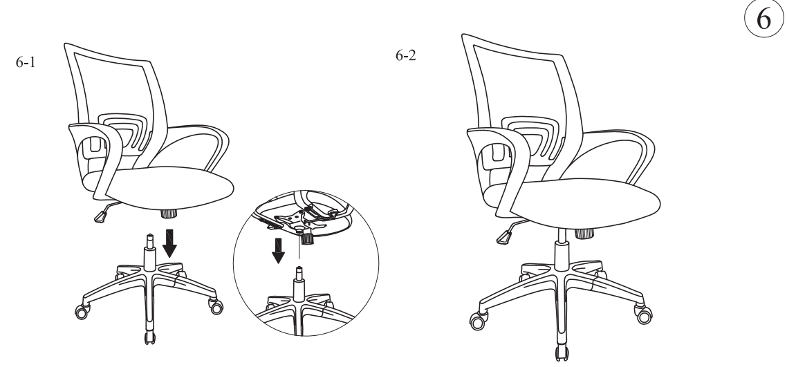 BestOffice Home Office Chair Ergonomic Desk Chair Assembly-8
