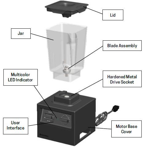 Blendtec Commercial bar blender-1