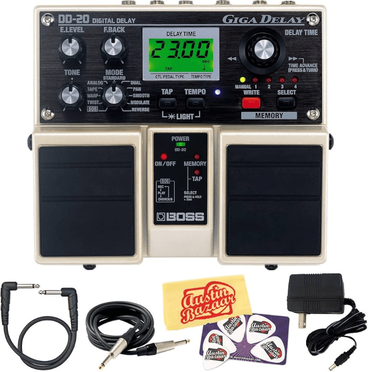 Boss Giga Delay DD20 Pedal-product