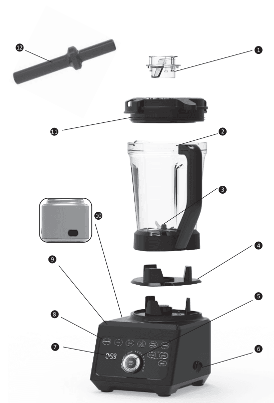 Braun JB9040BK PowerBlend 9 Blender-1