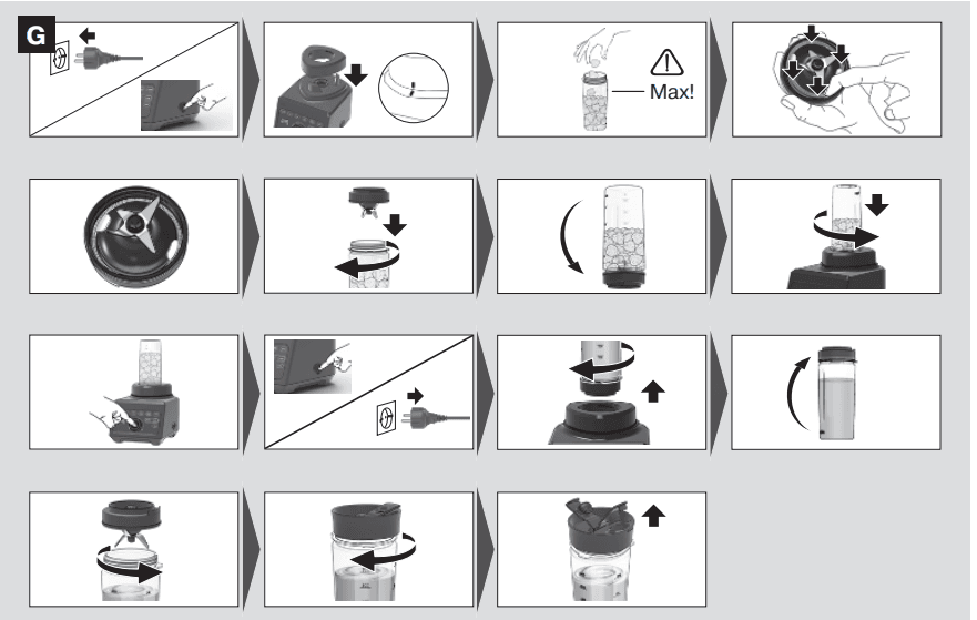 Braun JB9040BK PowerBlend 9 Blender-10