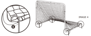 Brava YSLBVSC0029 Mini Soccer Goal Set-5