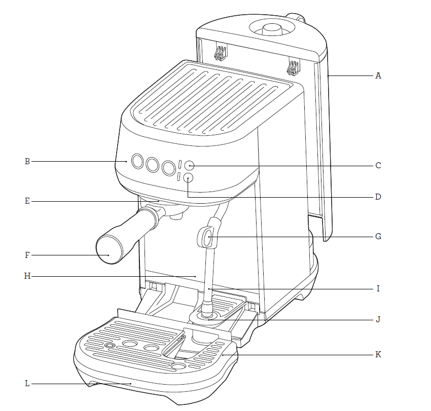 Breville BES500BSS Bambino Plus Espresso Machine User Manual Breville BES500BSS Bambino Plus Espresso Machine 1