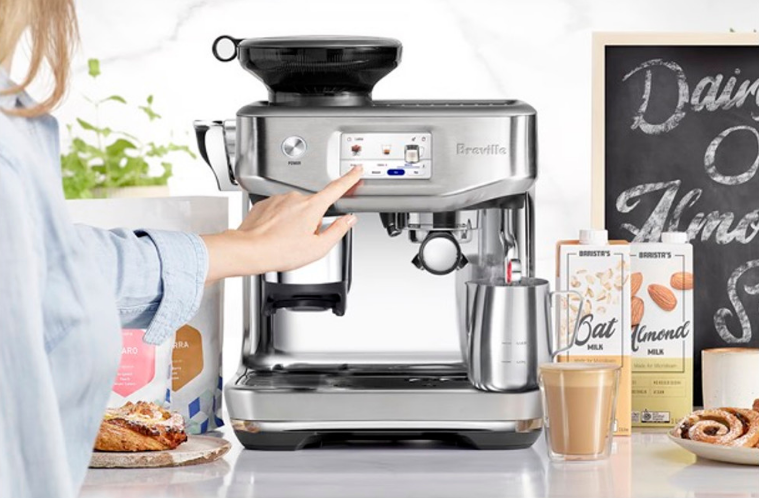 Breville BES880BSS Barista Touch Espresso Machine-featured