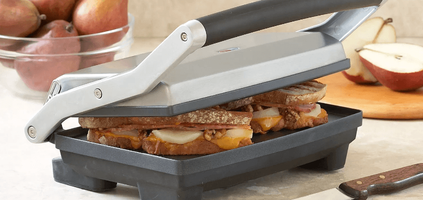 Breville BGR700BSS Sear and Press Grill User Manual Breville BGR700BSS Sear and Press Grill-featured