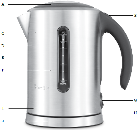 Breville BKE700BSS Soft Top Pure Hot Water Kettle-1
