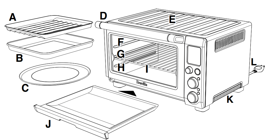 Breville BOV800XL Smart Convection Oven-1