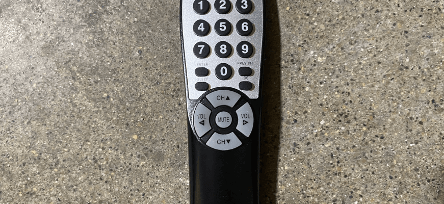 Brightstar BR100B Universal TV Remote-featured