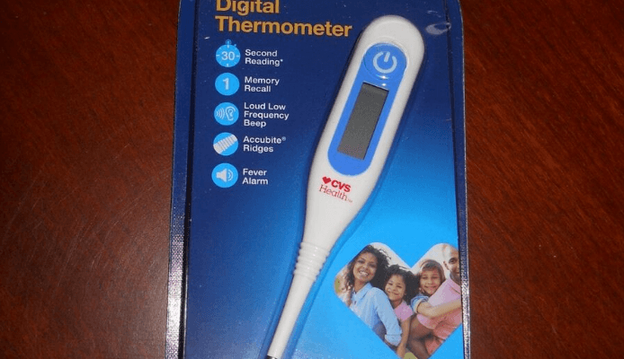CVS Health KD 2270 Digital Temple Thermometer-featured1