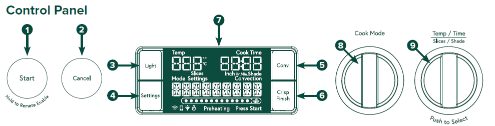 Cafe Couture Oven with Air Fry Owner Manual-2