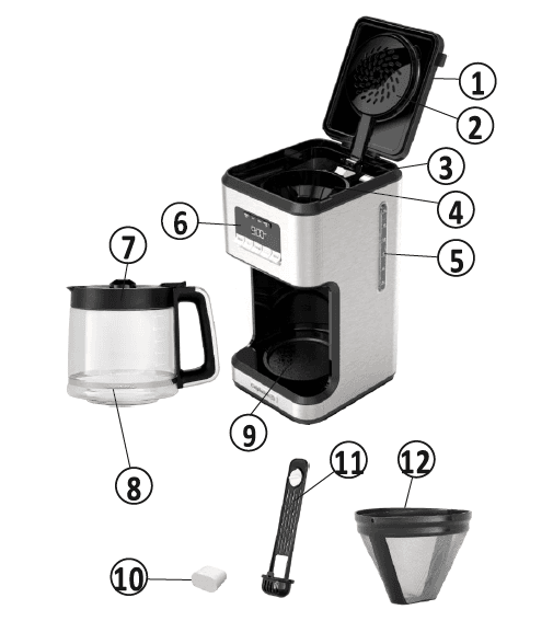 Calphalon 14 Cups Programmable Coffee Maker-1