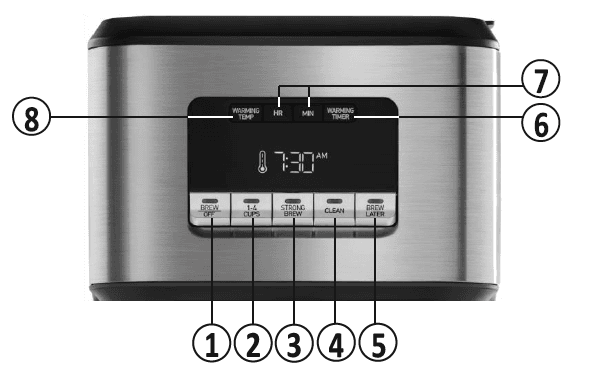 Calphalon 14 Cups Programmable Coffee Maker-2