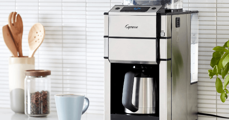 Capresso 465 CoffeeTeam TS 10-Cup Digital Coffeemaker-featured