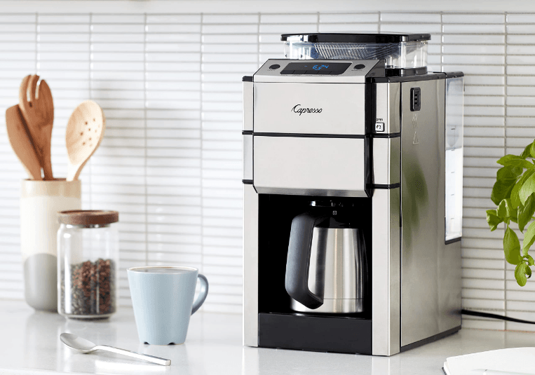 Capresso 465 CoffeeTeam TS 10-Cup Digital Coffeemaker User Guide