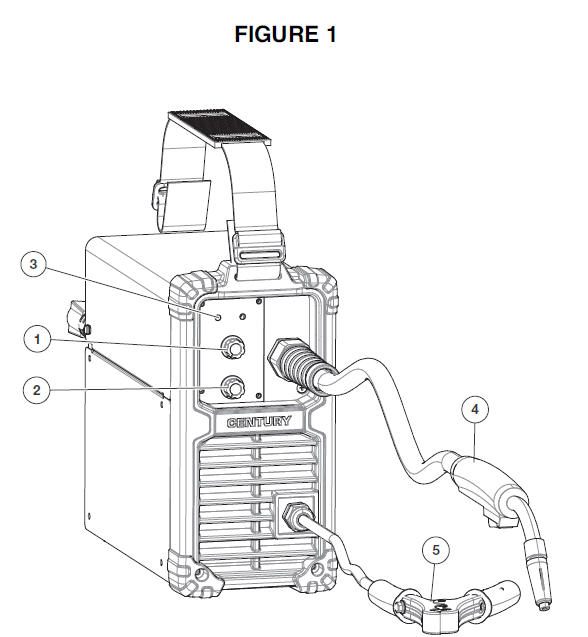 Century FC 90 Flux Cored Wire Feed Welder 1