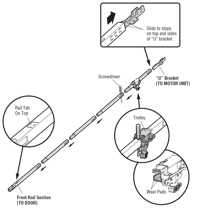 Chamberlain C2102 Garage Door Opener 7