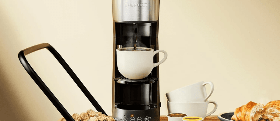 Chefman RJ14-IC-CA Single Serve Coffee Maker-featured