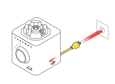 Chefman RJ27 Obliterator 48 oz Countertop Blender-3