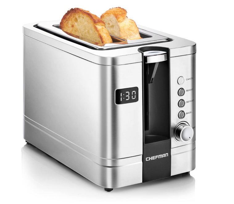 Chefman RJ31-SS-V2-D 2-Slice Digital Toaster-product