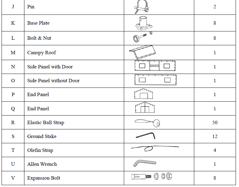 Costco 781893 Steel Frame Canopy User Manual Costco 781893 Steel Frame Canopy 2