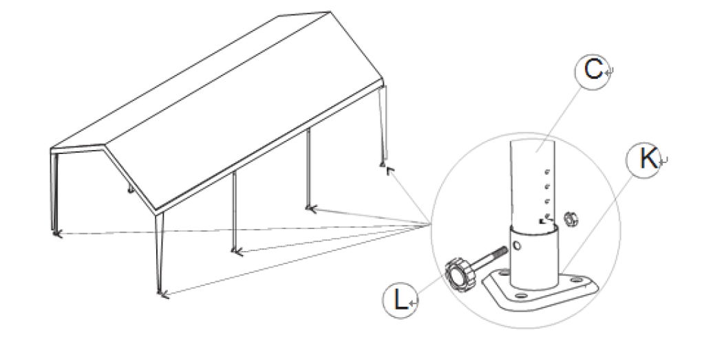 Costco 781893 Steel Frame Canopy User Manual Costco 781893 Steel Frame Canopy 8