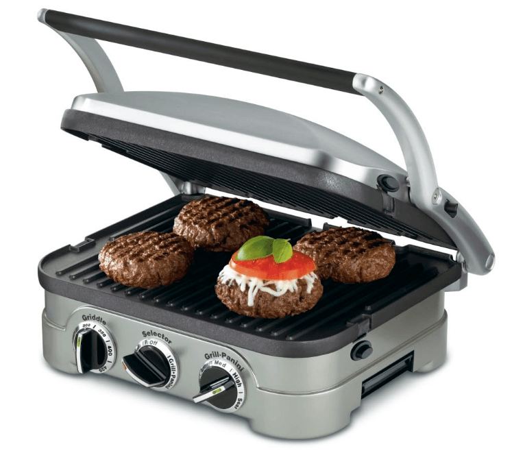 Cuisinart GR-4NP1 Panini Press Steel Griddler Sandwich Maker User Manual Cuisinart GR-4NP1 Panini Press Steel Griddler Sandwich Maker-product