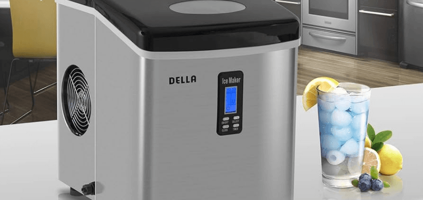 Della 048GM48183 Portable Automatic Ice Maker-featured