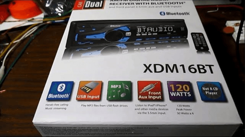 Dual XDM17BT Bluetooth Receiver User Manual