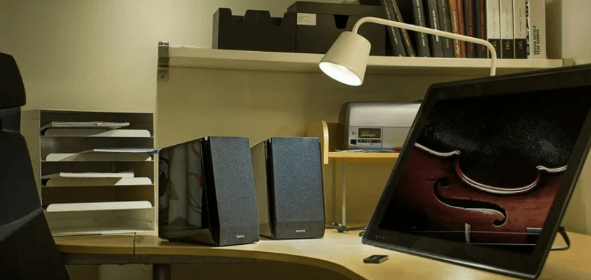 Edifier R1850DB Active Bookshelf Speakers-featured