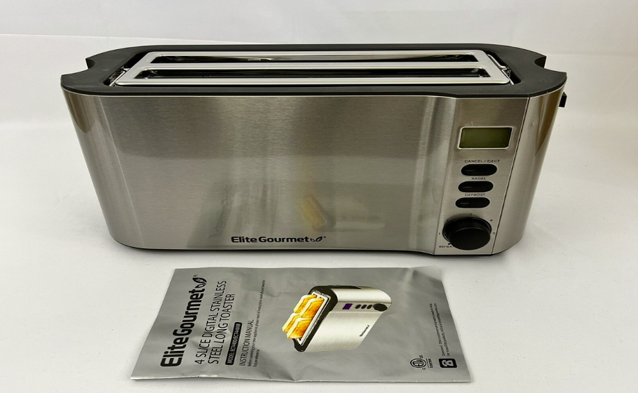 Elite Gourmet ECT4400 Long Slot 4 Slice Toaster Instructuion Manual Elite Gourmet ECT4400 Long Slot 4 Slice Toaster Instructuion Manual | ManualsLibraryy