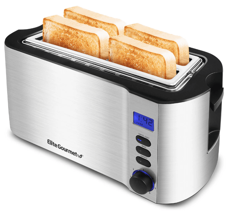 Elite Gourmet ECT4400 Long Slot 4 Slice Toaster Instructuion Manual Elite Gourmet ECT4400 Long Slot 4 Slice Toaster-product