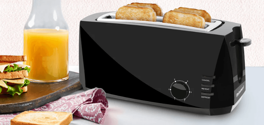 Elite Gourmet ECT4829 Long Slot 4 Slice Toaster-featured