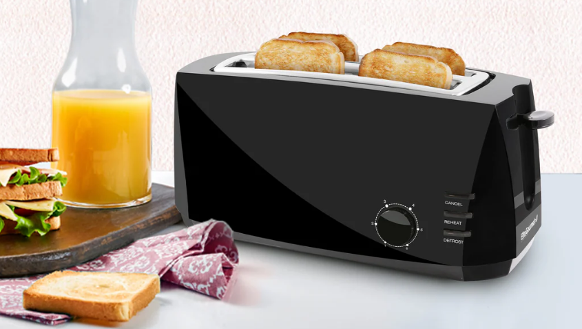 Elite Gourmet ECT4829 Long Slot 4 Slice Toaster Instruction Manual