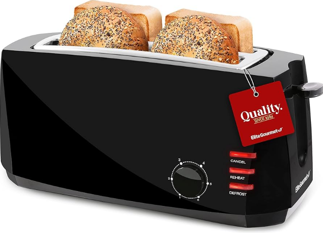 Elite Gourmet ECT4829 Long Slot 4 Slice Toaster Instruction Manual Elite Gourmet ECT4829 Long Slot 4 Slice Toaster-product
