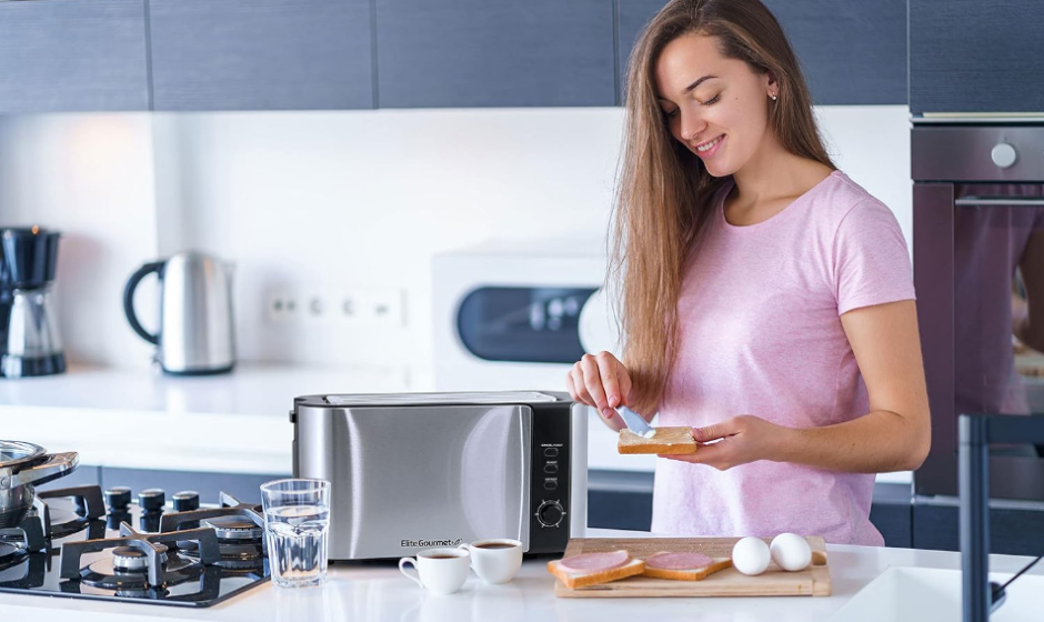 Elite Gourmet ECT4829B Long Slot 4 Slice Toaster Instructions Manual Elite Gourmet ECT4829B Long Slot 4 Slice Toaster-featured