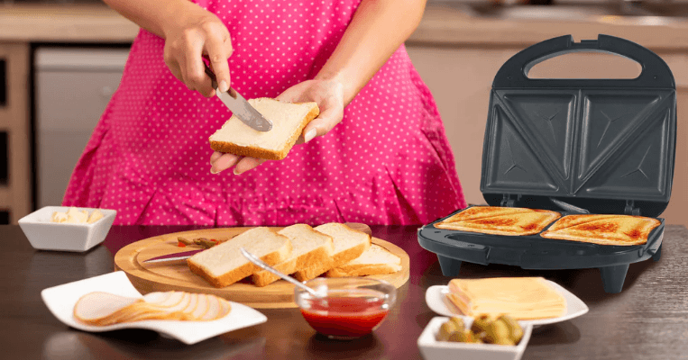 Elite Gourmet ESM2207 Sandwich Panini Maker-featured